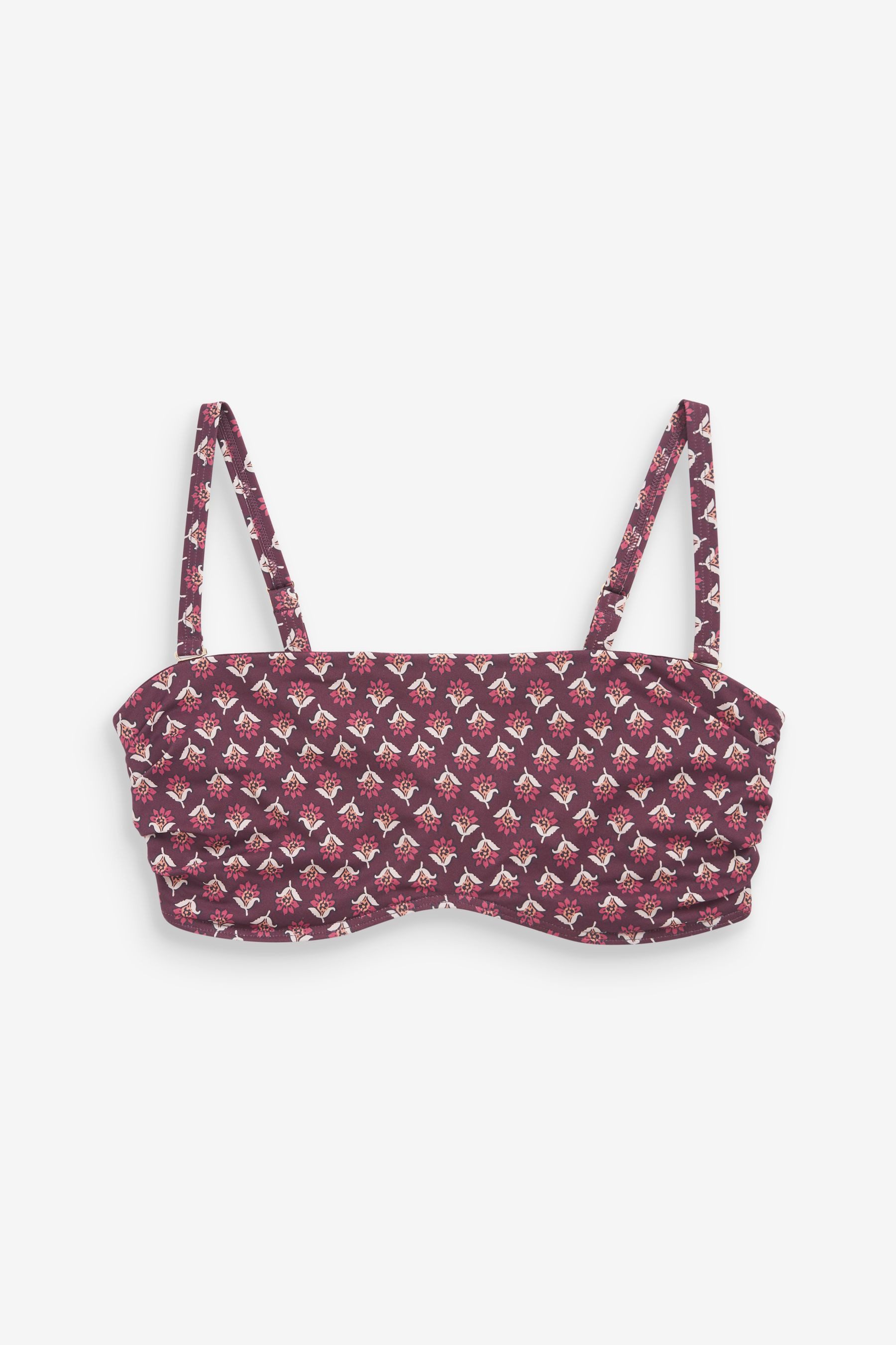Next Bandeau-Bikini-Top Unwattierter, trägerloser Minimizer-Bikini, DD+ günstig online kaufen