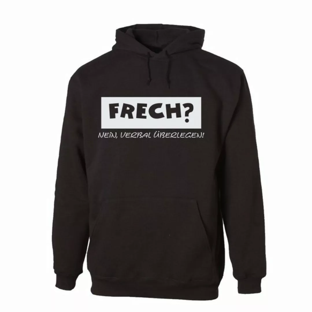 G-graphics Hoodie Frech? Nein, verbal überlegen! mit trendigem Frontprint, günstig online kaufen