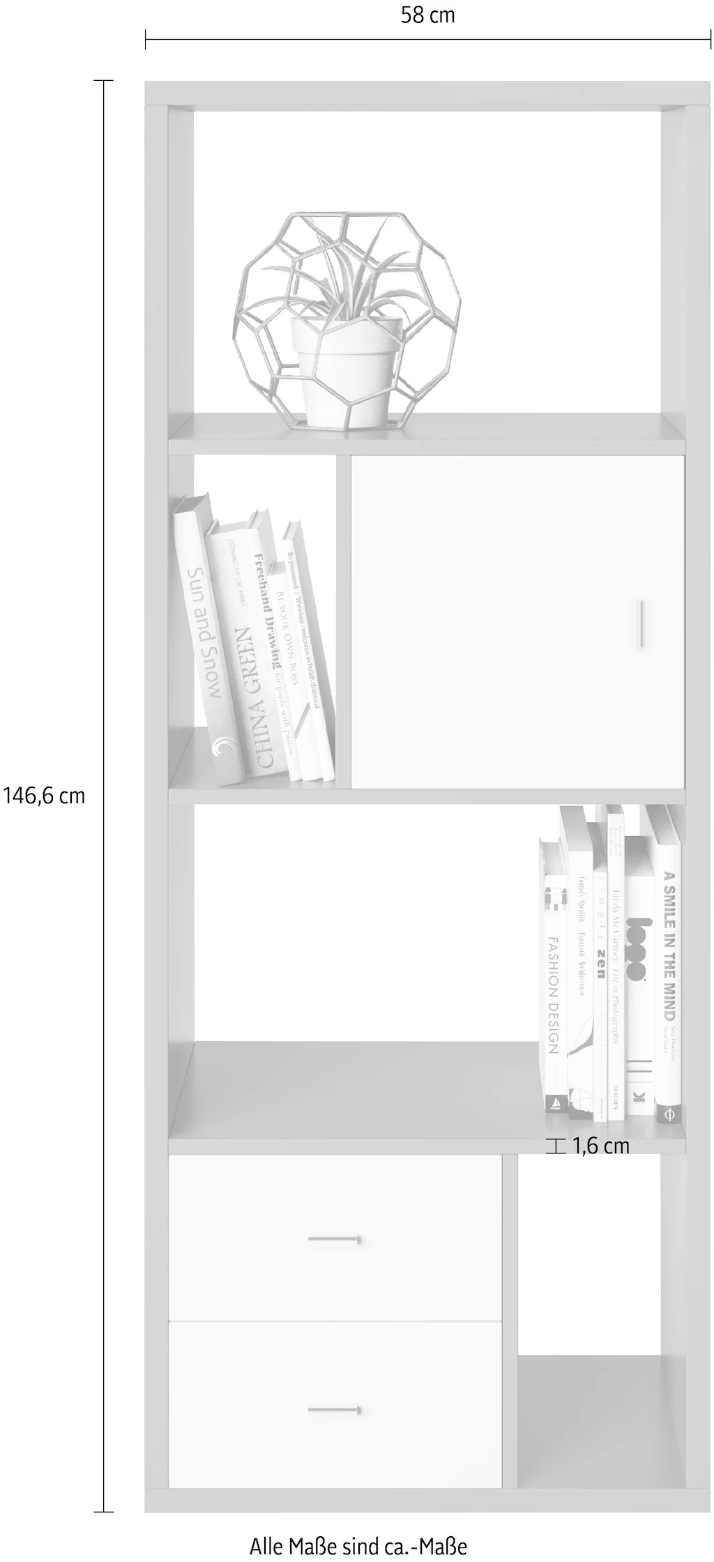 INOSIGN Bücherregal "Felicia" günstig online kaufen