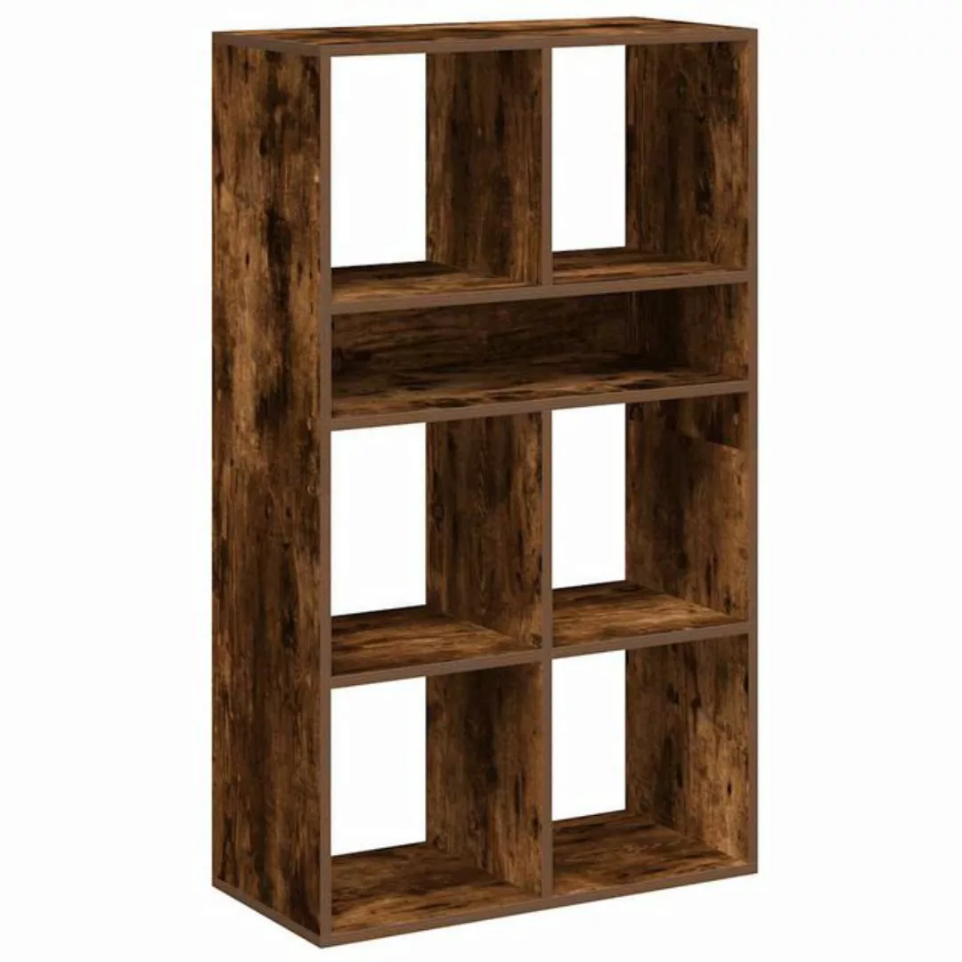 vidaXL Bücherregal Bücherregal Räuchereiche 66x31x112 cm Holzwerkstoff, 1-t günstig online kaufen