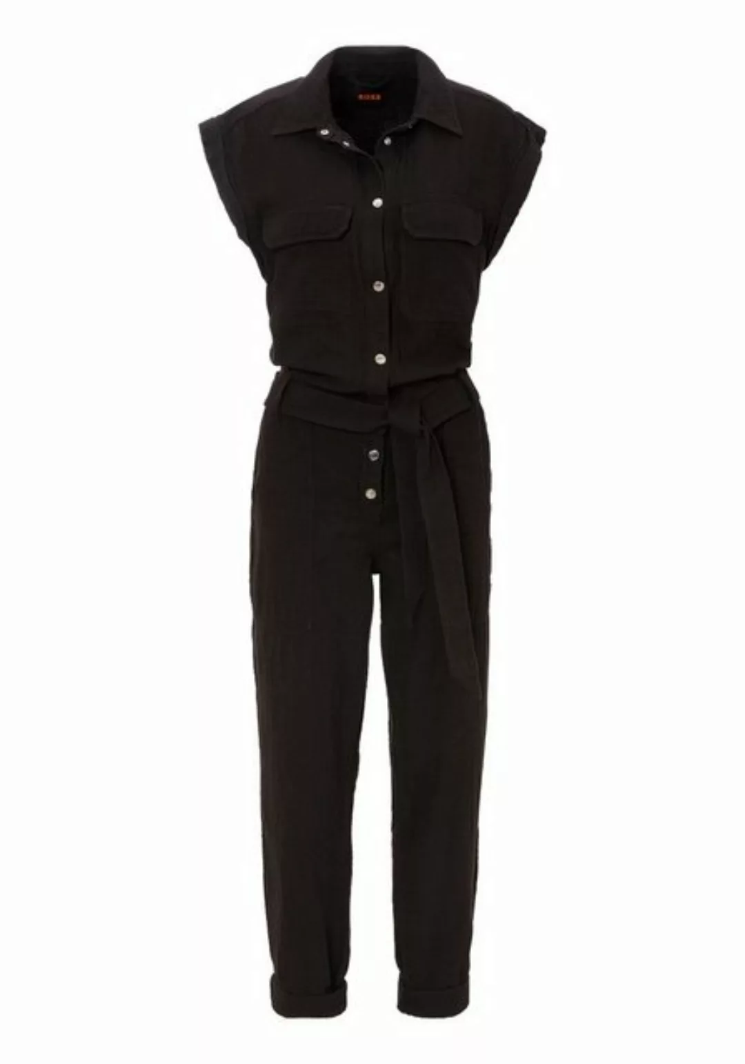 BOSS ORANGE Jumpsuit C_Deska-W Premium Damenmode mit Bindegürtel günstig online kaufen