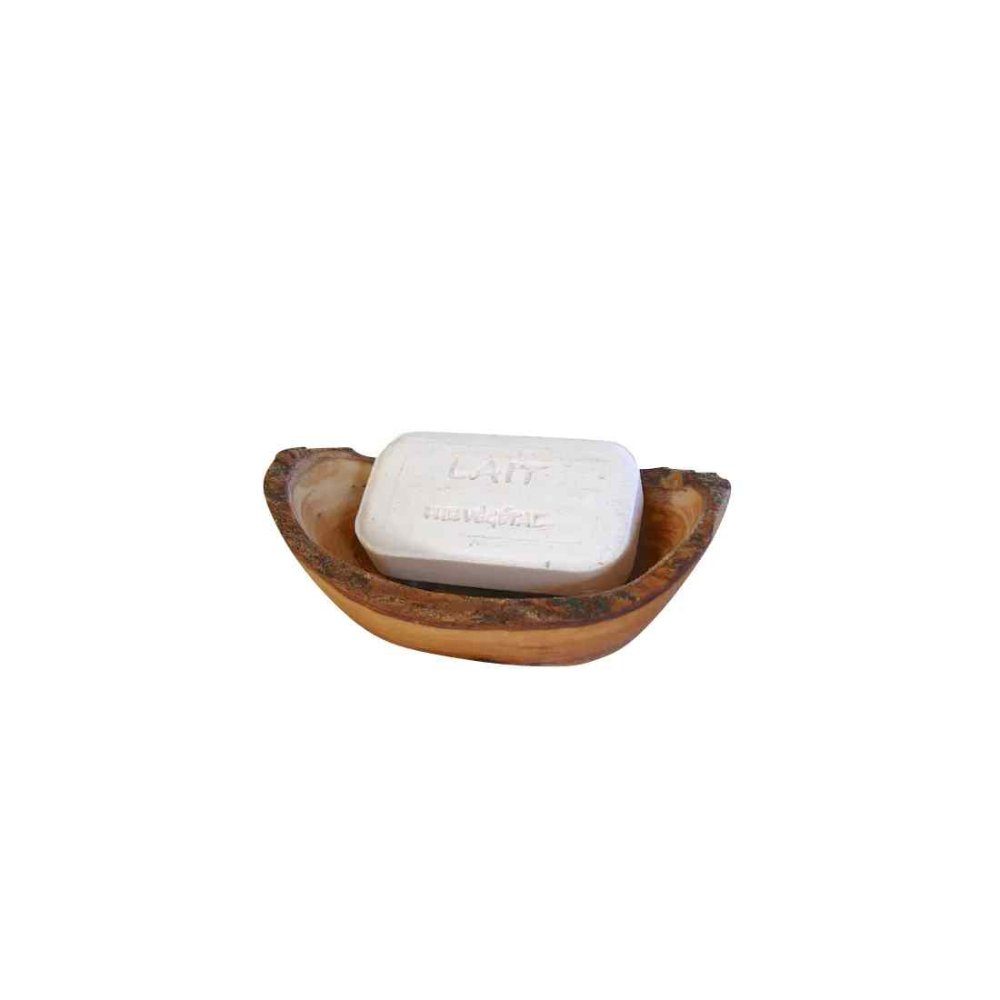 Olivenholz-erleben Seifenschale Seifenschale oval rustikal GROß günstig online kaufen