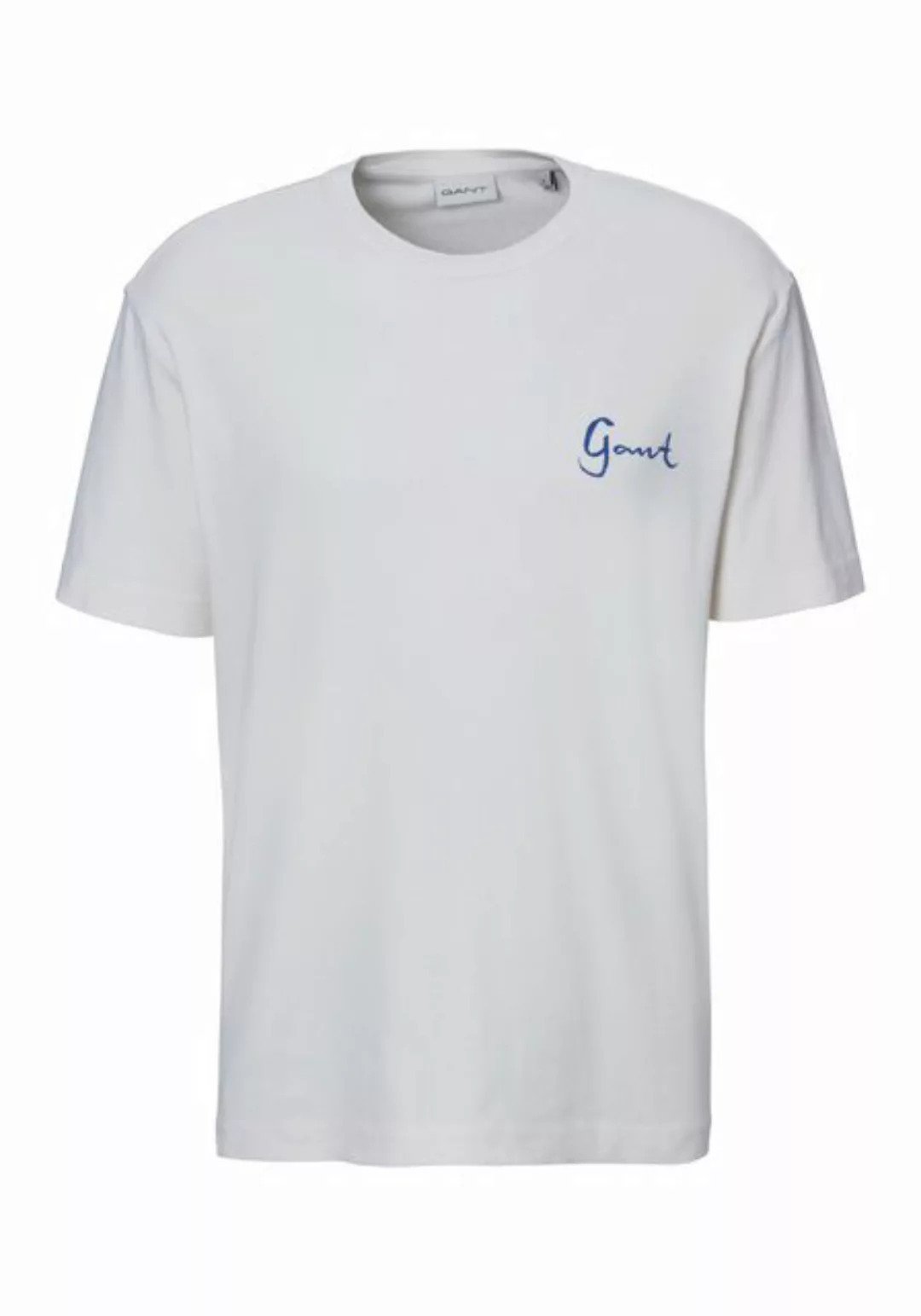 Gant T-Shirt SEASONAL GRAPHIC TSHIRT Mit großem Rückenprint günstig online kaufen