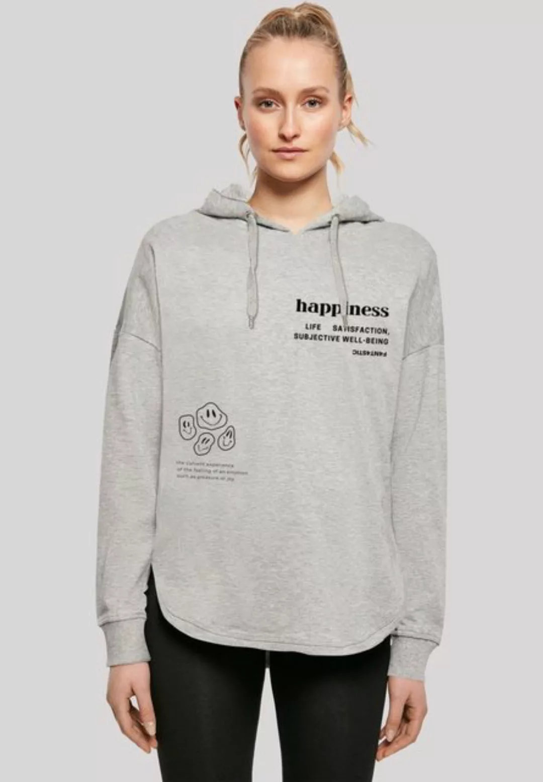 F4NT4STIC Kapuzenpullover "happiness OVERSIZE HOODIE", Print günstig online kaufen