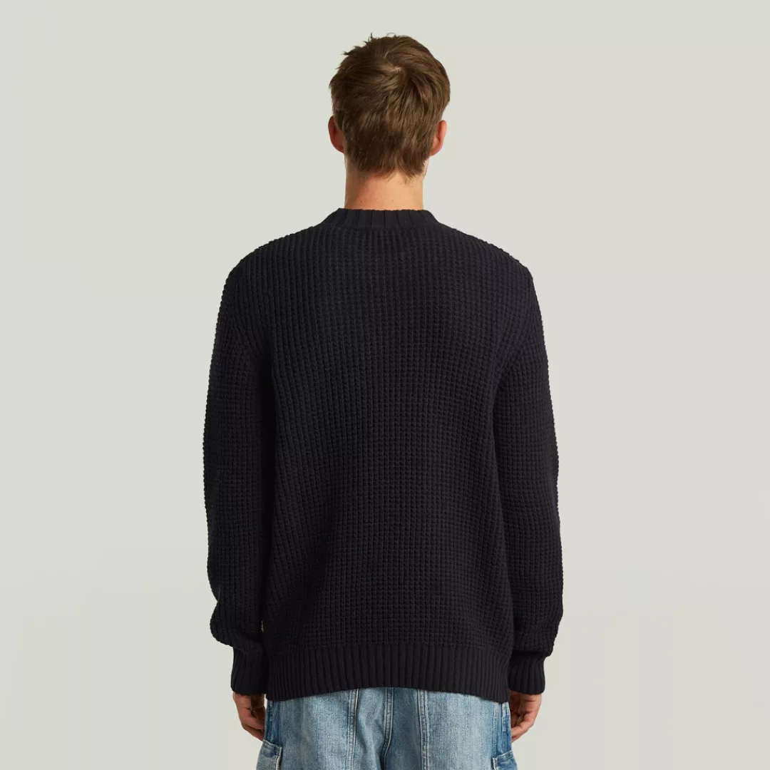 G-STAR Strickpullover "Chunky Knit", im Regula Fit mit Rundhals günstig online kaufen
