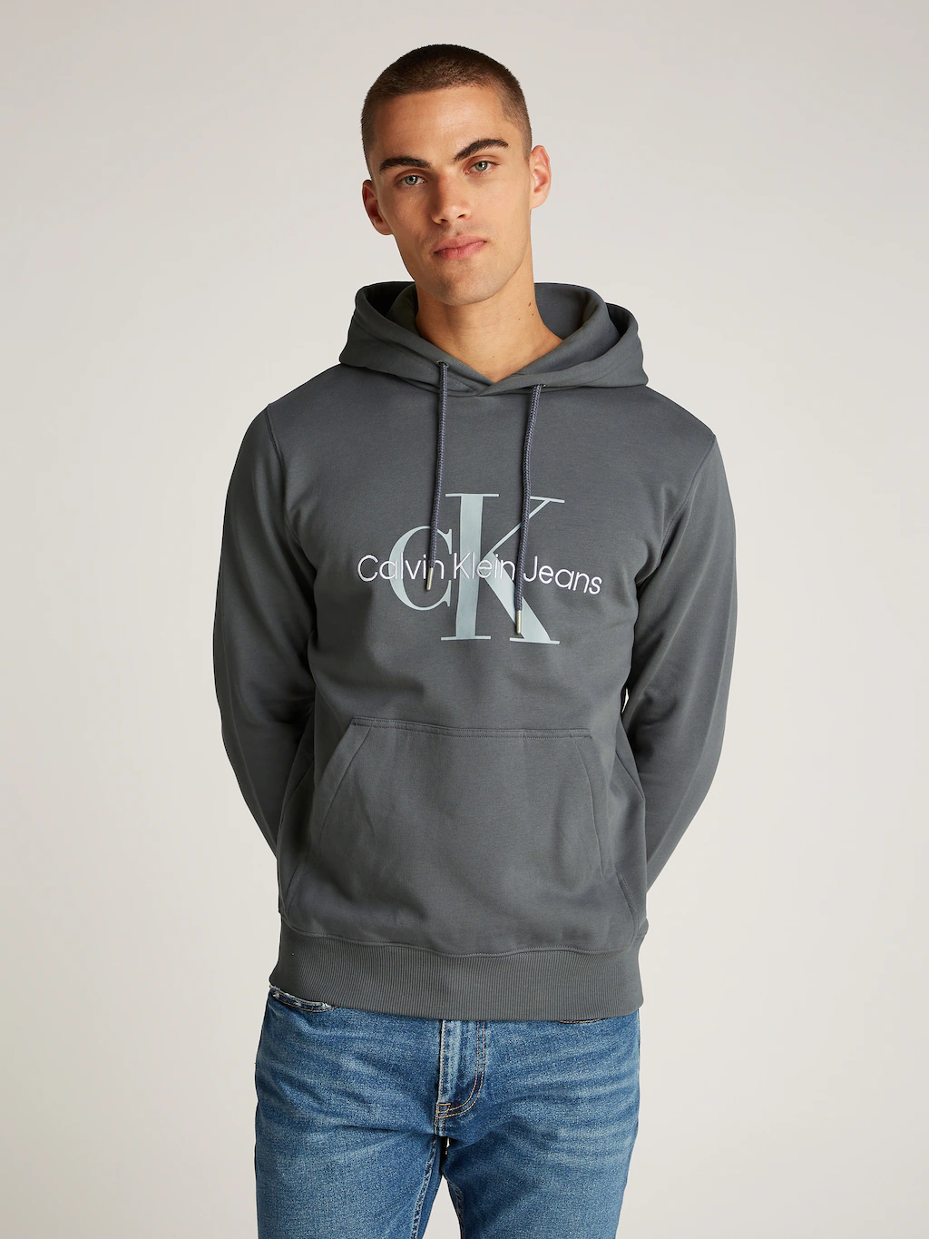 Calvin Klein Jeans Kapuzensweatshirt "SEASONAL MONOLOGO REGULAR HOODIE", mi günstig online kaufen