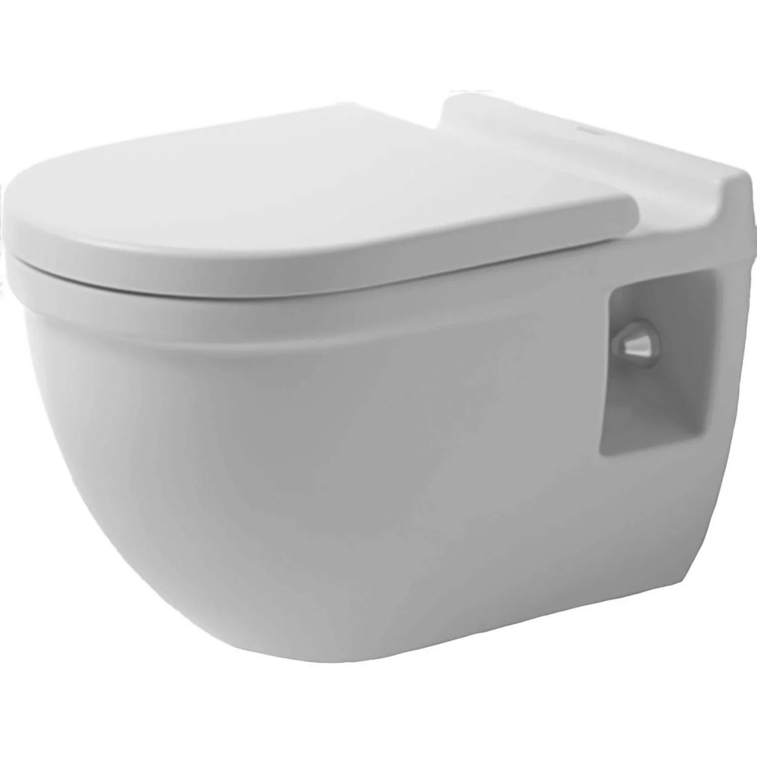 Duravit Wand-WC Starck 3 Comfort 54,5 cm Weiß WG Tiefspüler Sitzhöhe + 5 cm günstig online kaufen
