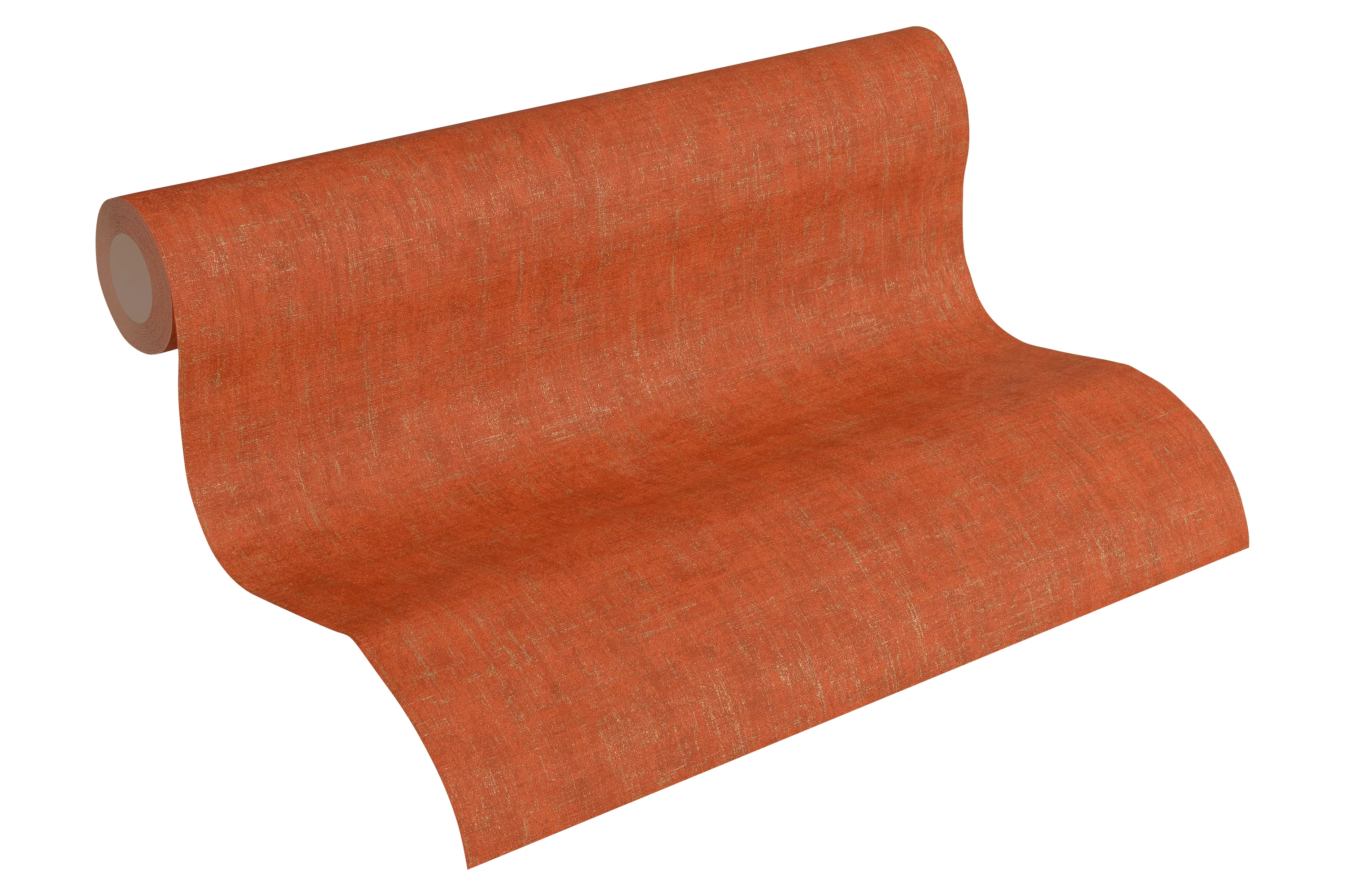 Bricoflor Rote Tapete in Leinenoptik Einfarbige Tapete in Textil Optik für günstig online kaufen
