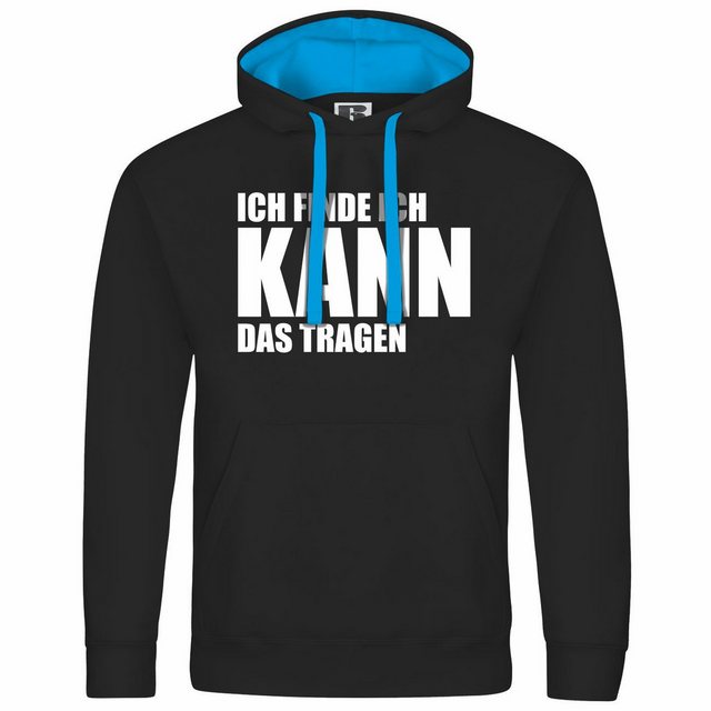 deinshirt Kapuzenpullover Herren Kapuzenpullover Ich finde ich kann das tra günstig online kaufen