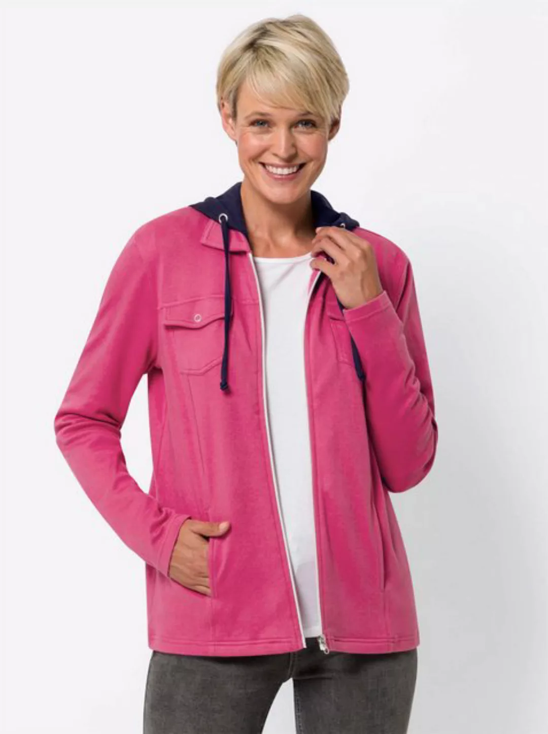 Classic Basics Shirtjacke "Sweatjacke" günstig online kaufen