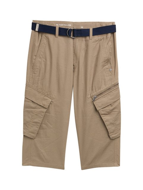 TOM TAILOR Shorts TTMAX Overknee Cargo Shorts mit Gürtel günstig online kaufen