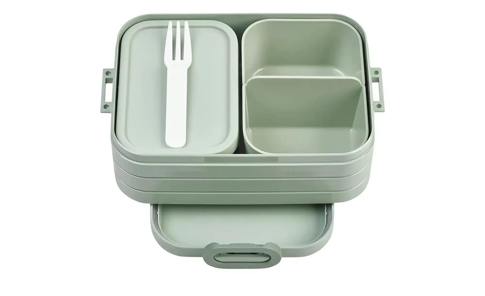 Mepal Bento-Lunchbox To Go  Take a Break ¦ grün ¦ Kunststoff ¦ Maße (cm): B günstig online kaufen