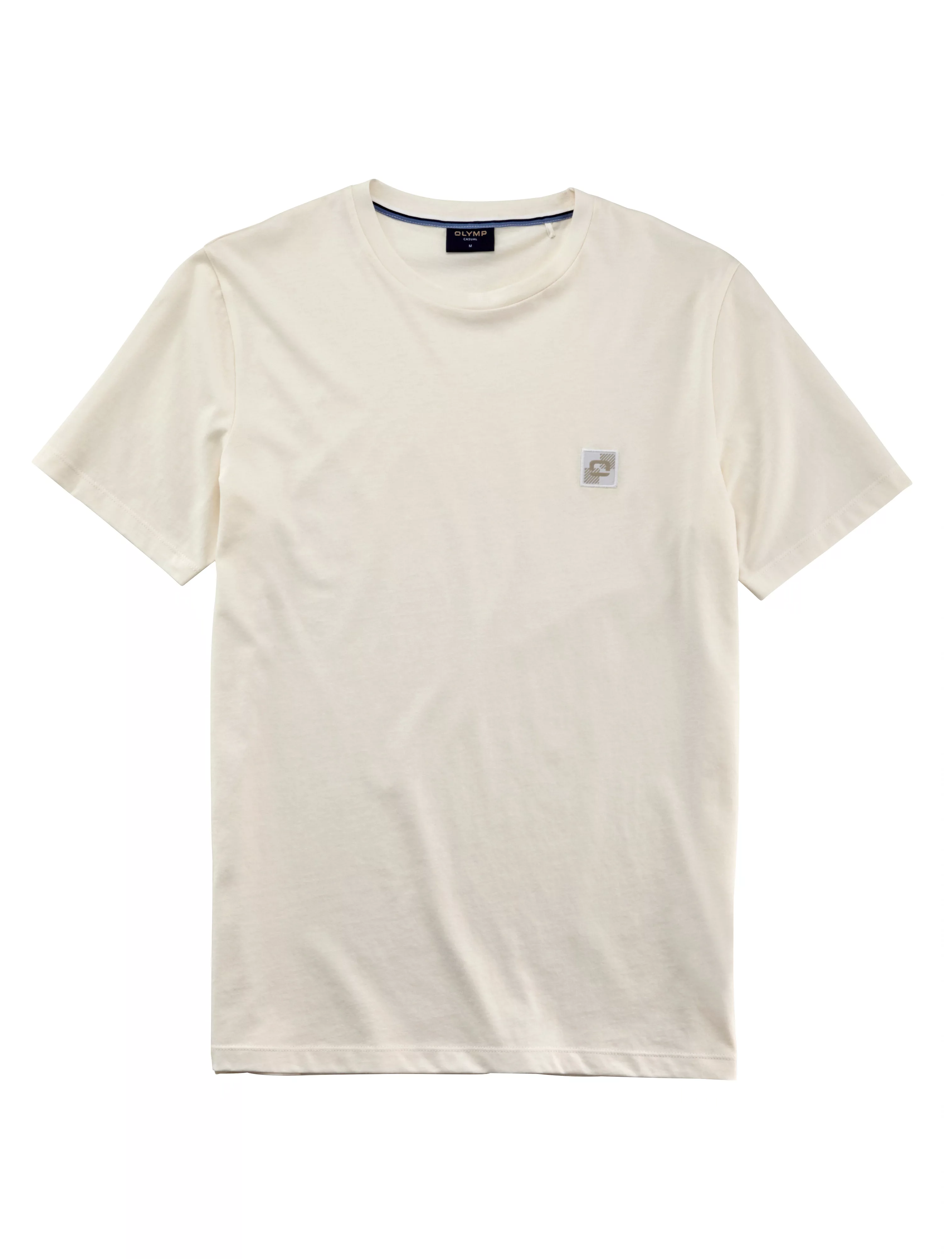 OLYMP T-Shirt "OLYMP Wirk Casual", mit Logo-Patch günstig online kaufen