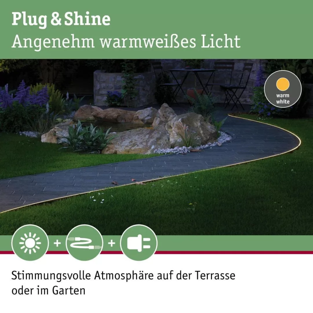 Paulmann Plug & Shine 6 Montage-Clips für LED-Stripe an Wegen 5 cm günstig online kaufen