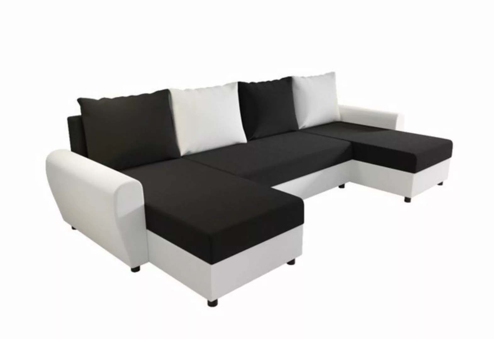 ALTDECOR Wohnlandschaft FION-U, Couch mit Schlaffunktion, Wohnzimmer - Ecks günstig online kaufen