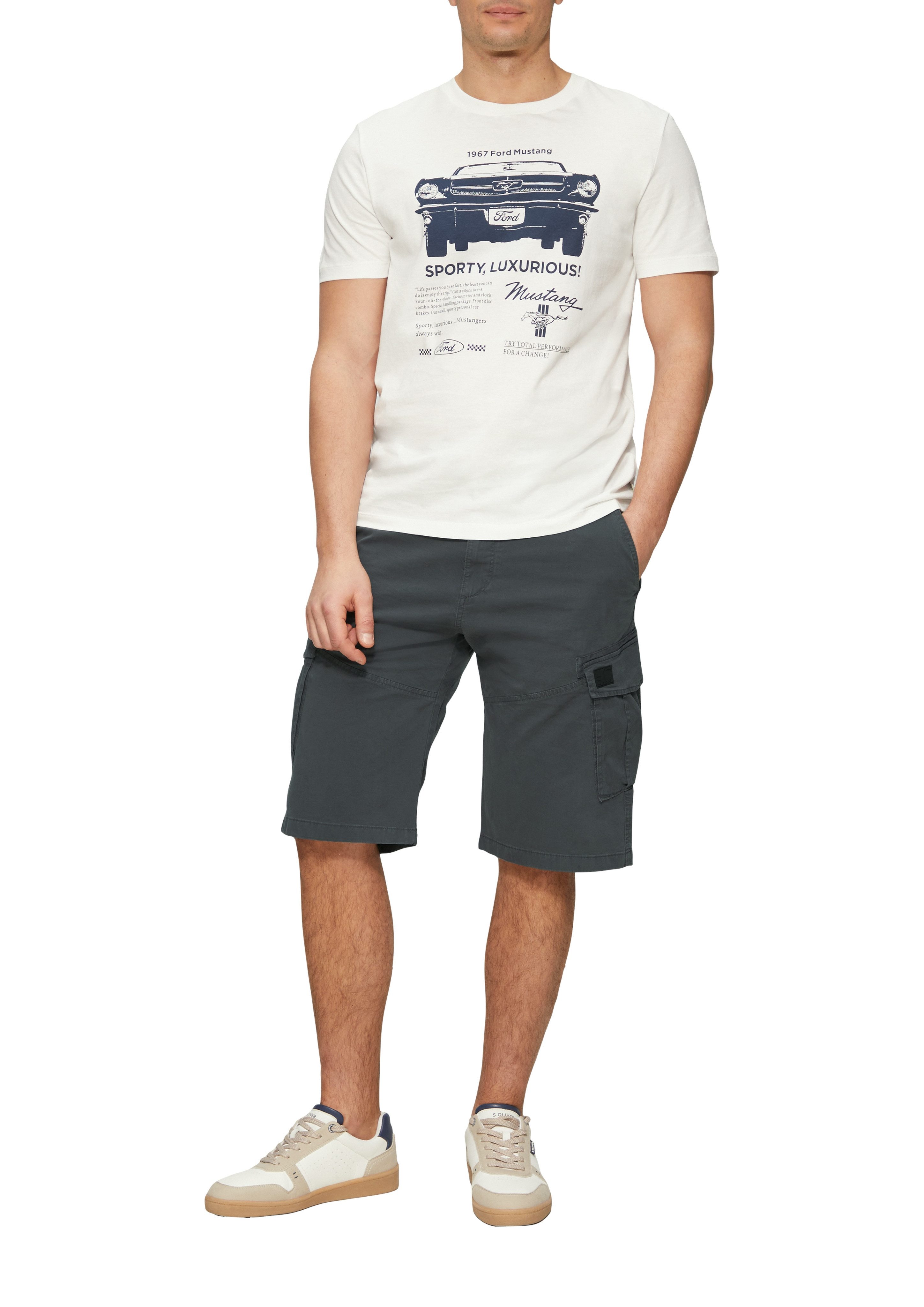 s.Oliver Cargobermudas, Sommerhose mit Taschen günstig online kaufen