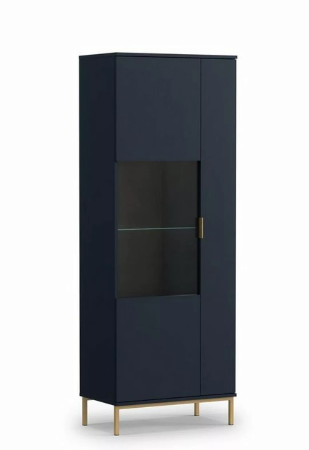 Beautysofa Vitrine Pula (Schrank im modernes Stil für Wohnzimmer, 190 cm ho günstig online kaufen