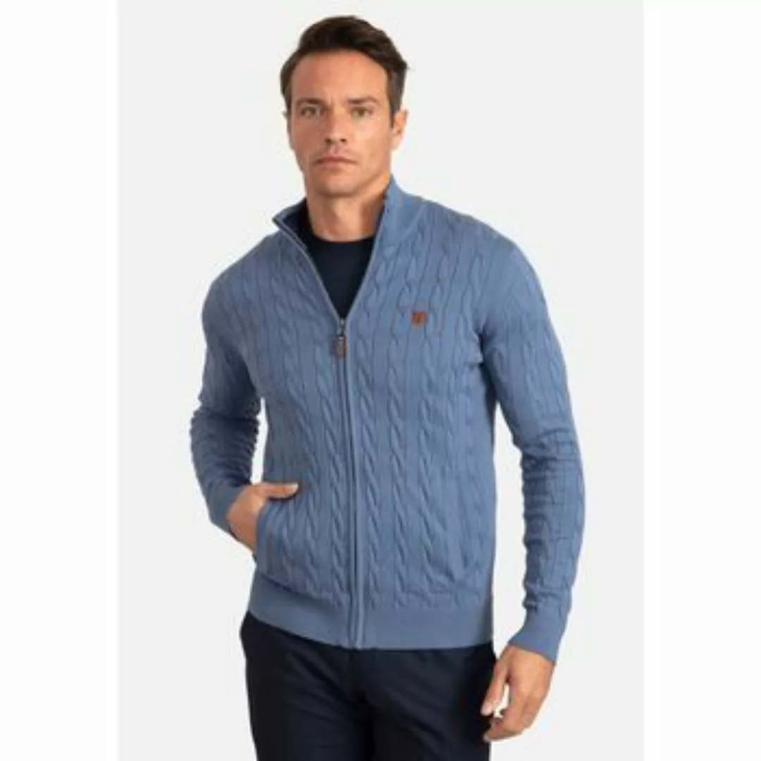 Jacey Quinn  Strickjacken Braided Full Zip Cardigan günstig online kaufen