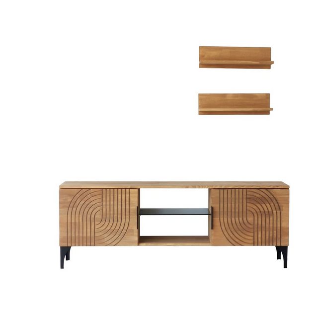 Skye Decor TV-Schrank Schränke, 15x50x12 cm, 100% Kiefer Massivholz günstig online kaufen