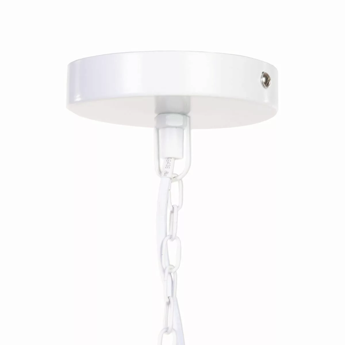 Deckenlampe Metall Weiß 80 X 80 Cm günstig online kaufen
