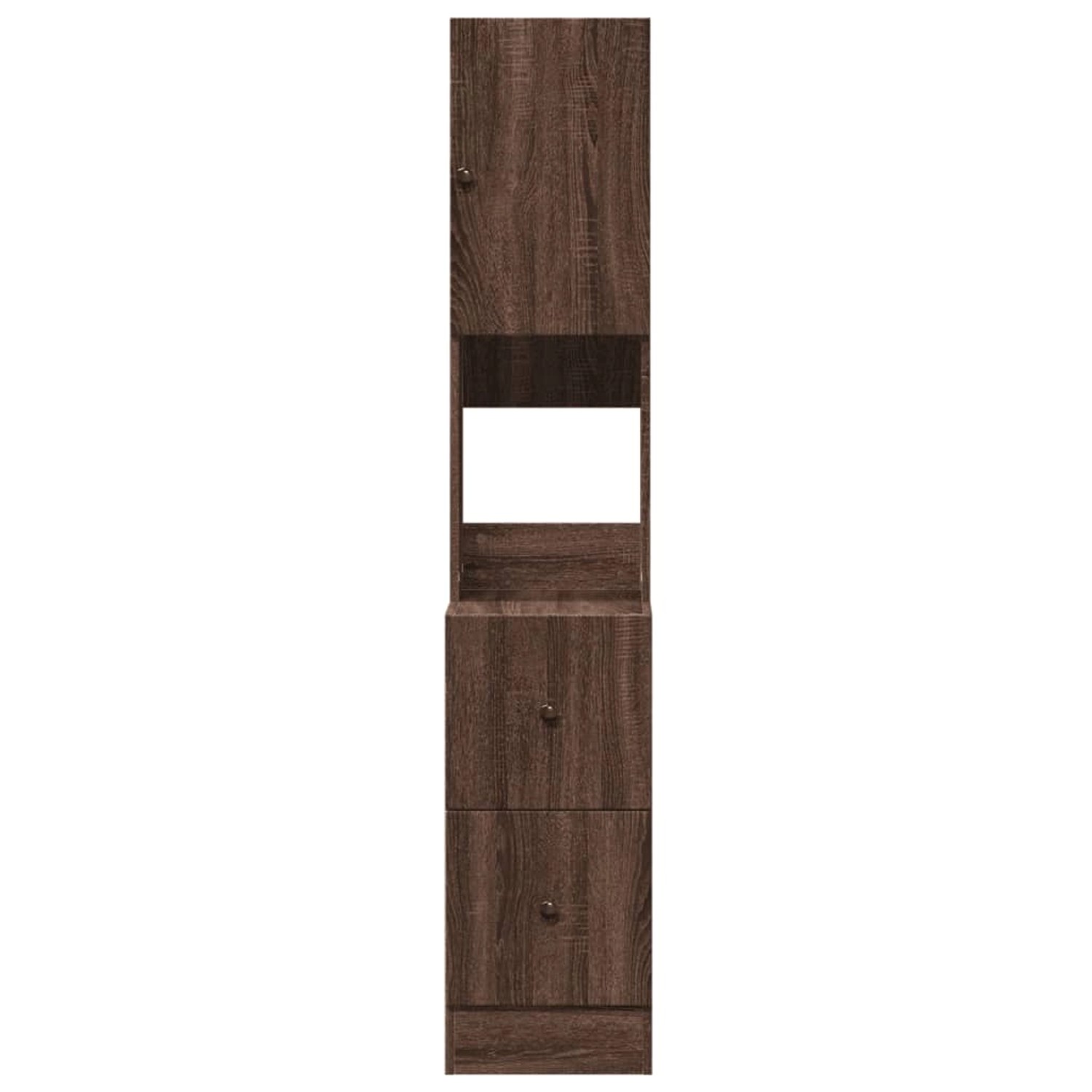 vidaXL Küchenschrank Braun Eichen-Optik 35x50x180 cm Holzwerkstoff günstig online kaufen