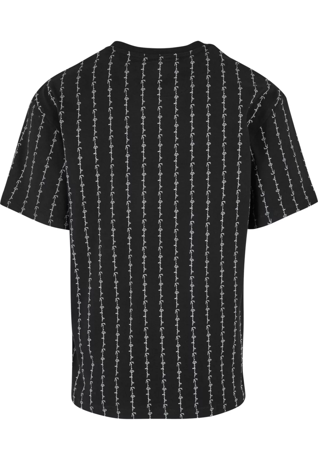 Karl Kani T-Shirt "Karl Kani Herren KKMQ12130BLK Signature Logo Pinstripe T günstig online kaufen
