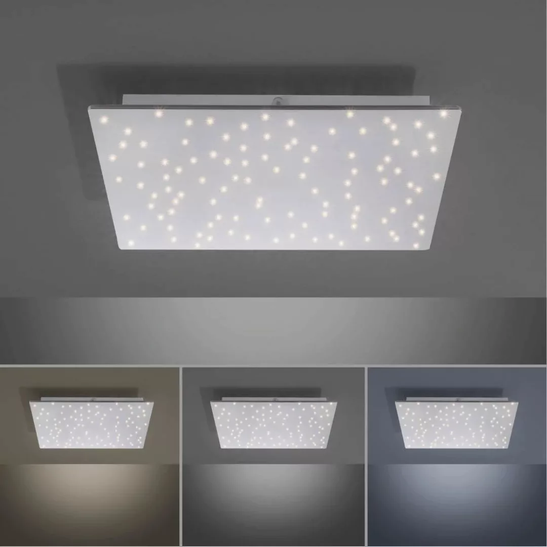 JUST LIGHT LED Deckenleuchte »SPARKLE«, 1 flammig-flammig günstig online kaufen