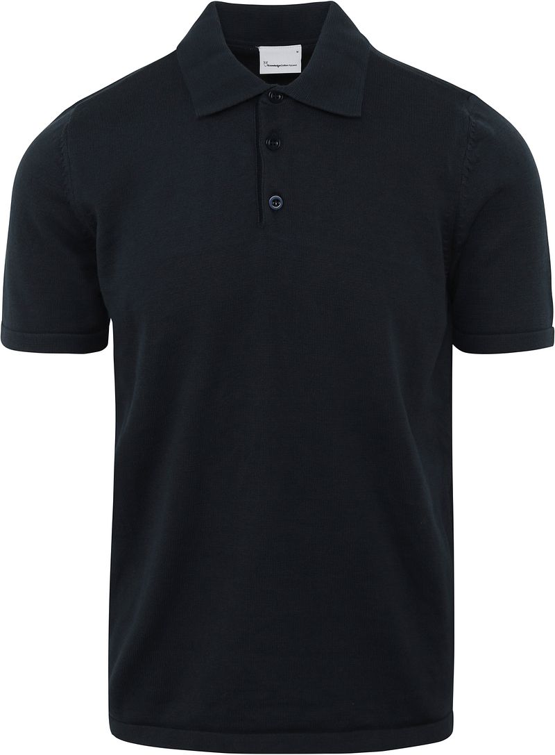 WissenCotton Apparel Poloshirt Marine - Größe M günstig online kaufen