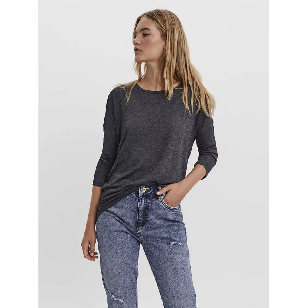 Vero Moda Damen Pullover VMCARLA 3/4 - Relaxed Fit günstig online kaufen