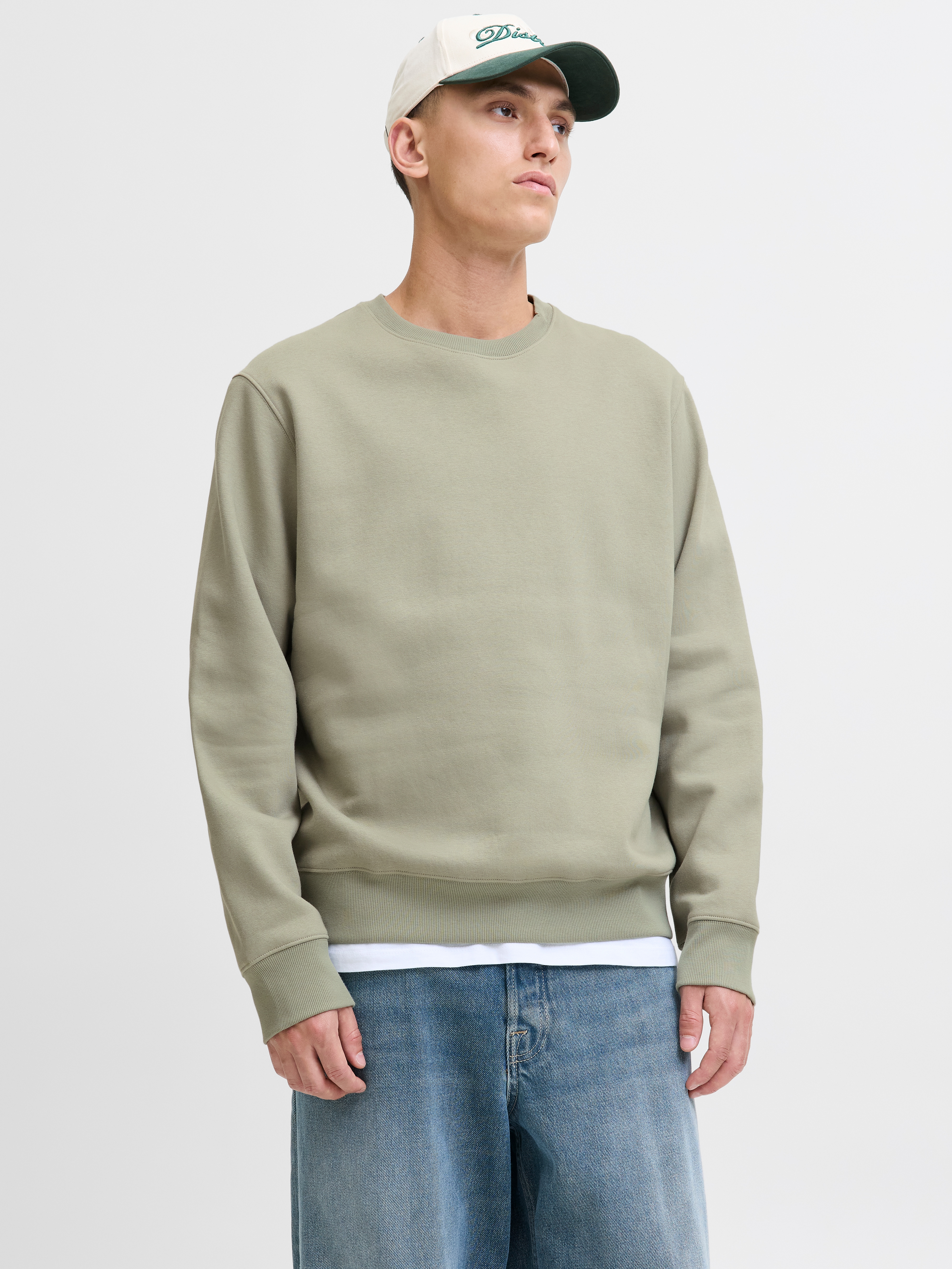 Jack & Jones Sweatshirt "JJESTAR BASIC SWEAT CREW NECK NOOS", mit Rundhalsa günstig online kaufen