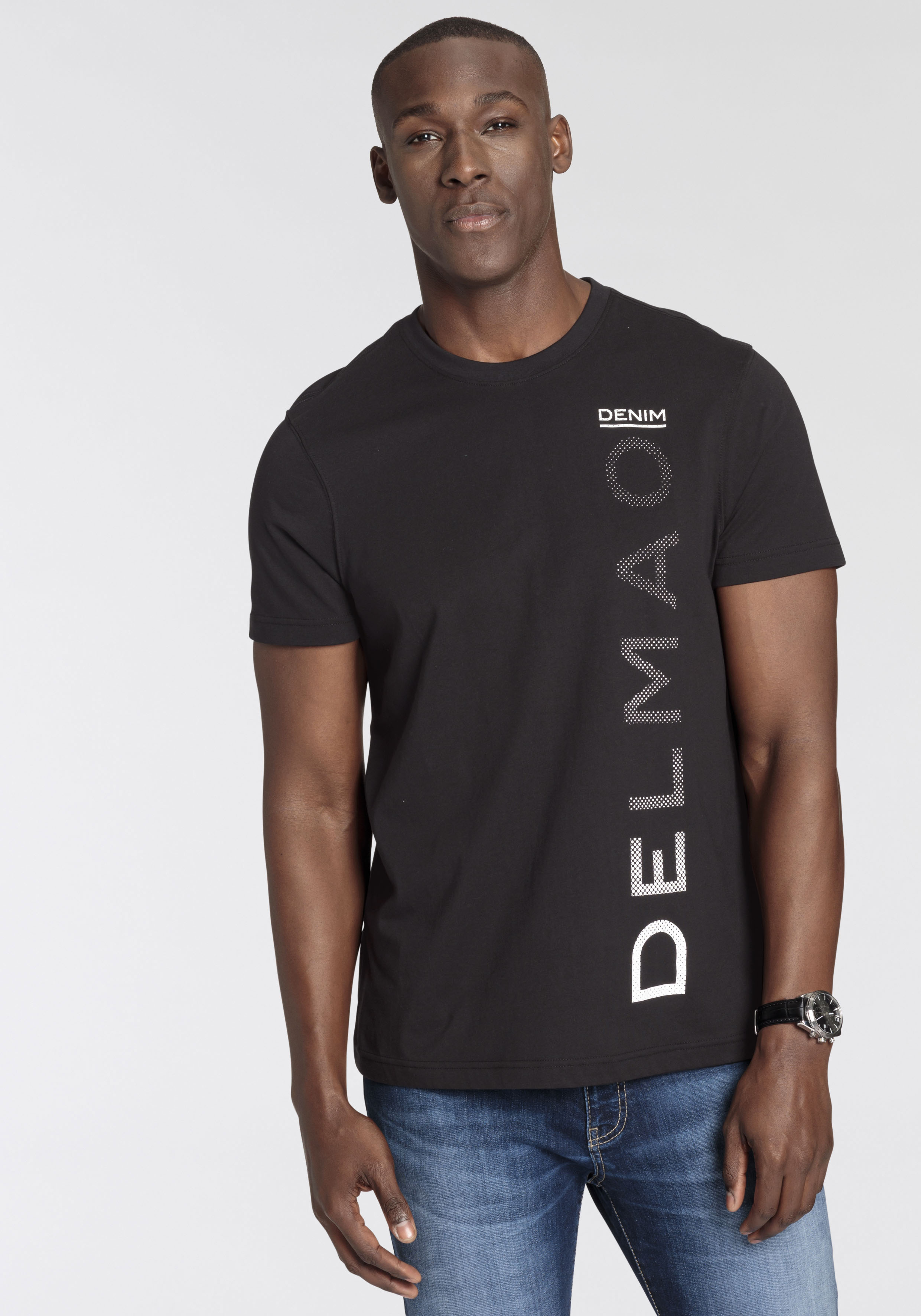 DELMAO T-Shirt mit Print günstig online kaufen