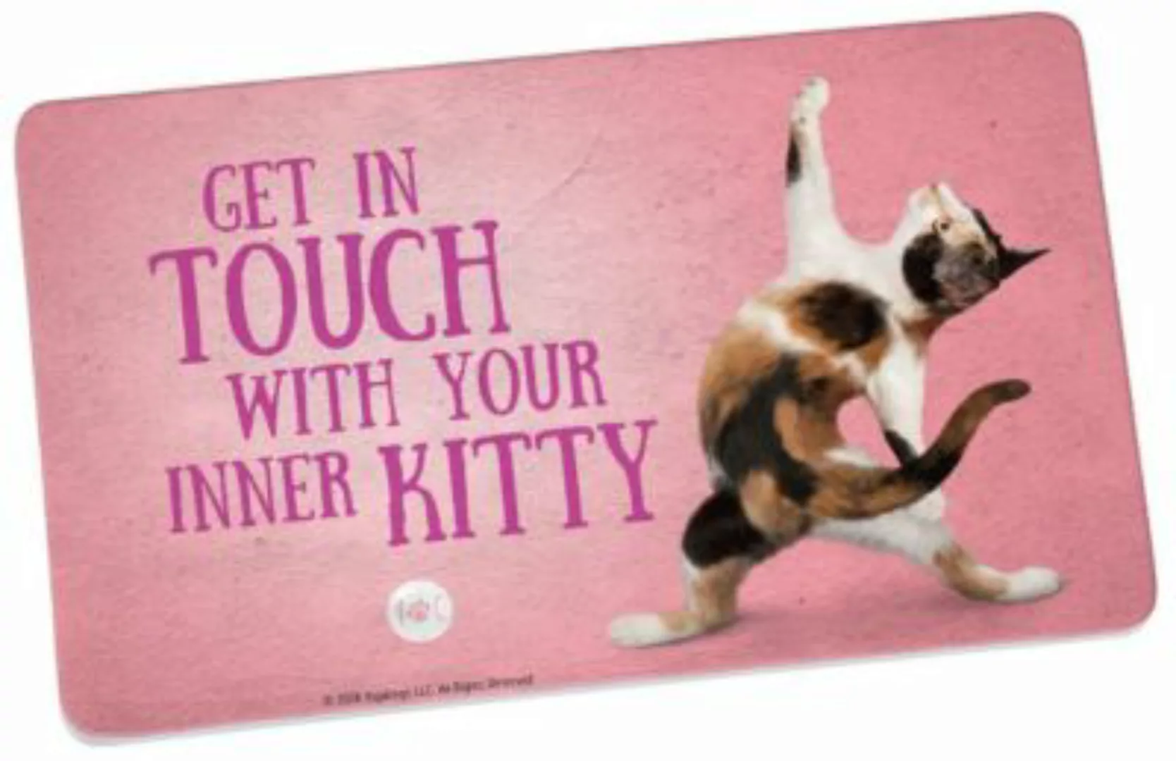 Geda Labels Frühstücksbrettchen Yoga Cats Inner Kitty Frühstücksbrettchen p günstig online kaufen