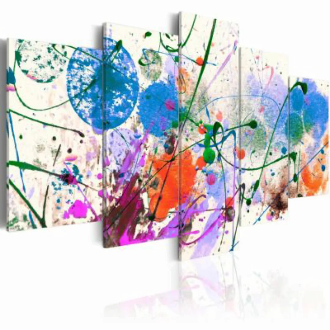 artgeist Wandbild Artist's Fun blau/grün Gr. 200 x 100 günstig online kaufen