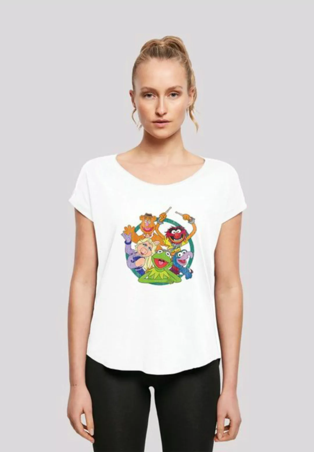 F4NT4STIC T-Shirt "Disney Muppets Kreis", Print günstig online kaufen