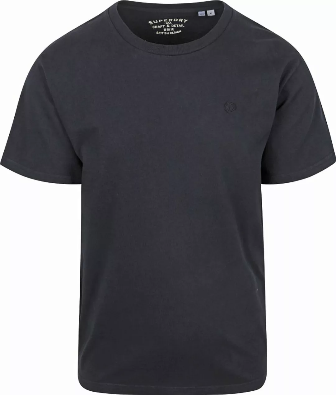 Superdry Tee Essentials Relaxed Dark Navy - Größe L günstig online kaufen