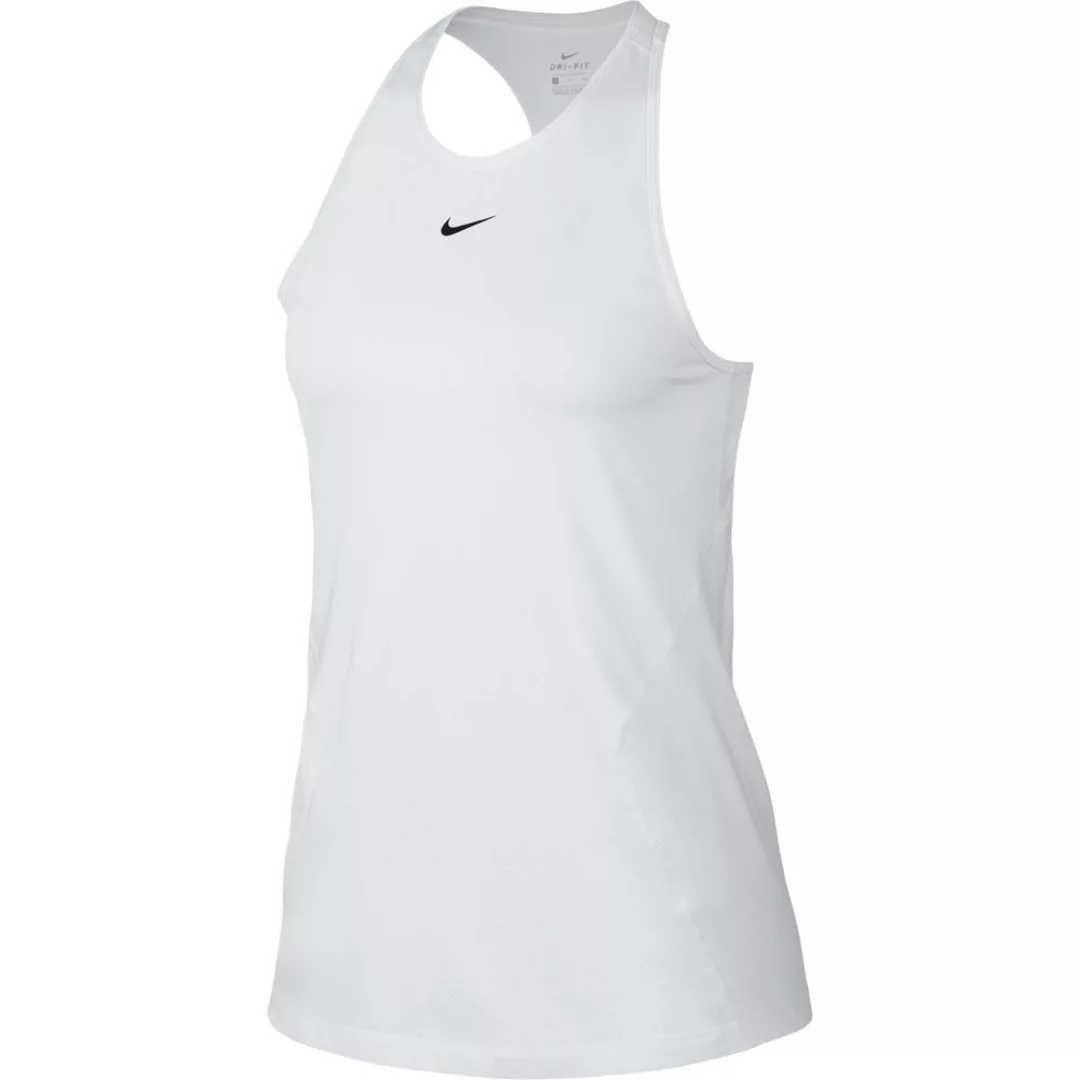 Nike Pro All Over Mesh Ärmelloses T-shirt S White / Black günstig online kaufen