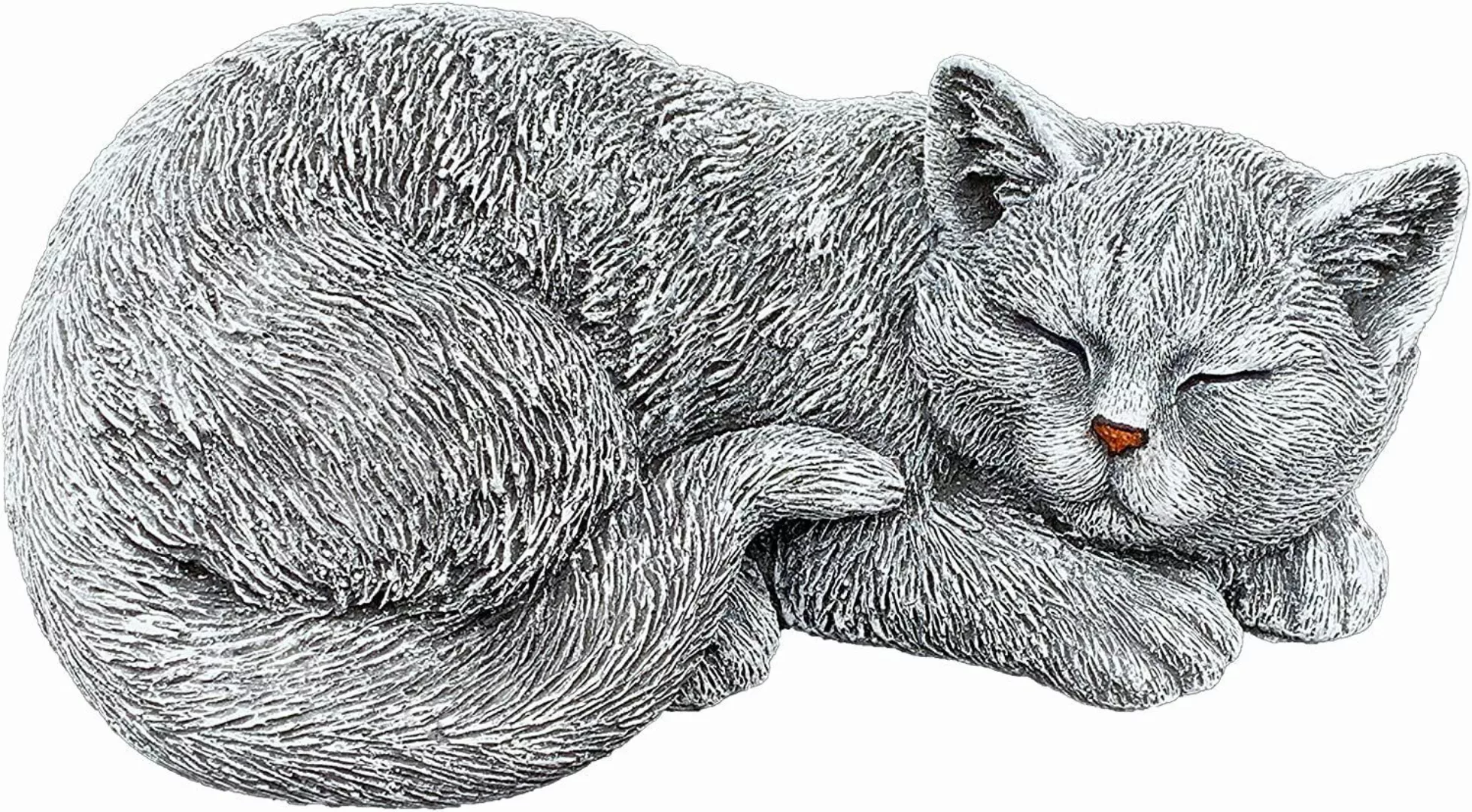 Stone and Style Gartenfigur Steinfigur Katze günstig online kaufen