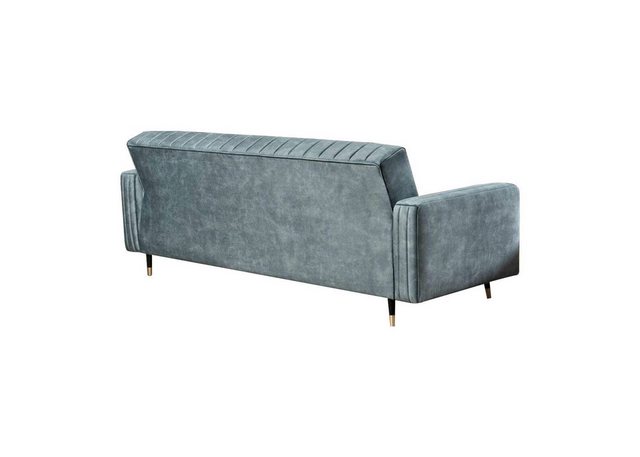 Xlmoebel Sofa Dreisitzer XXL Sofa Rosa Samt Stoff Wohnzimmer Design Polster günstig online kaufen