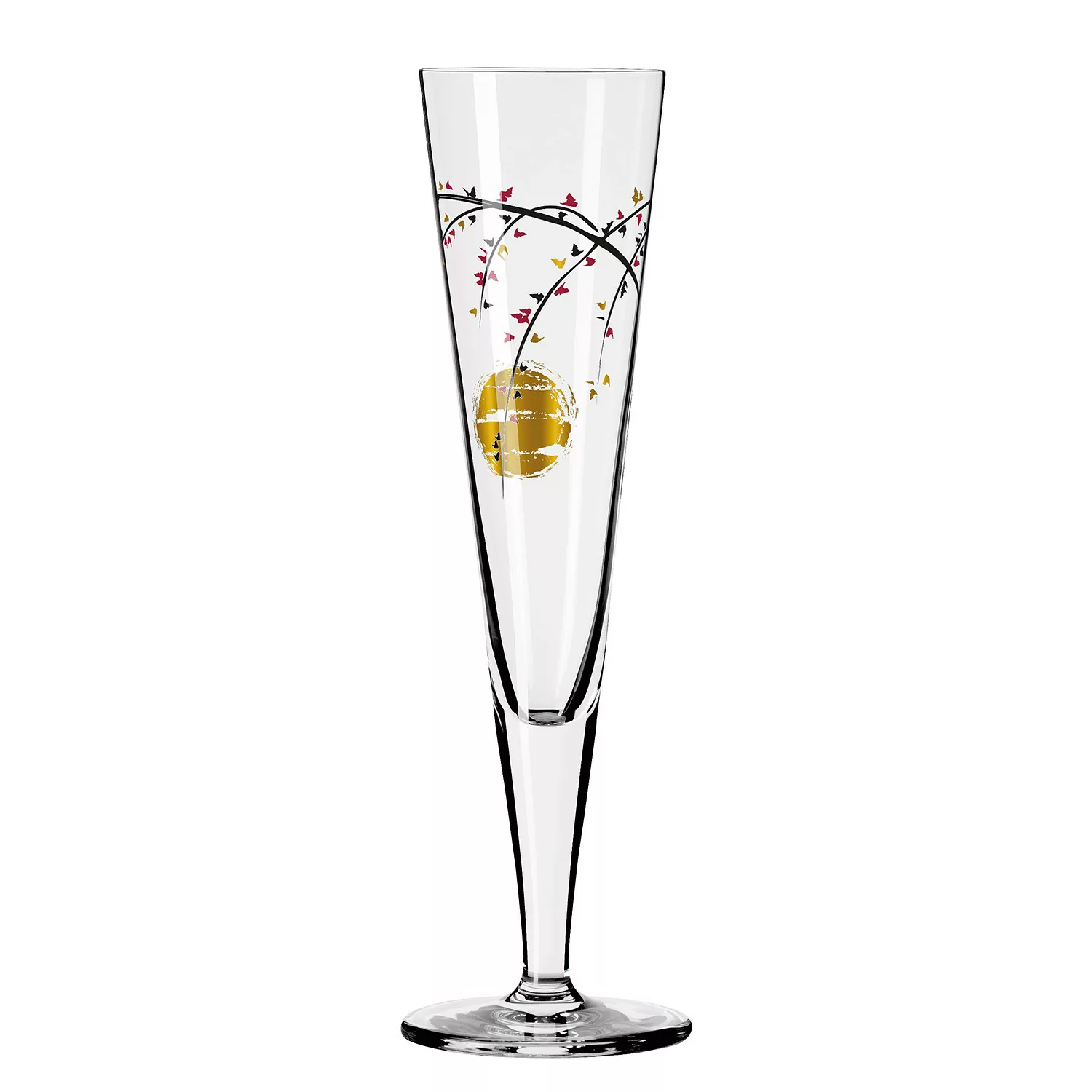 home24 Champagnerglas Goldnacht Kirschblüten günstig online kaufen