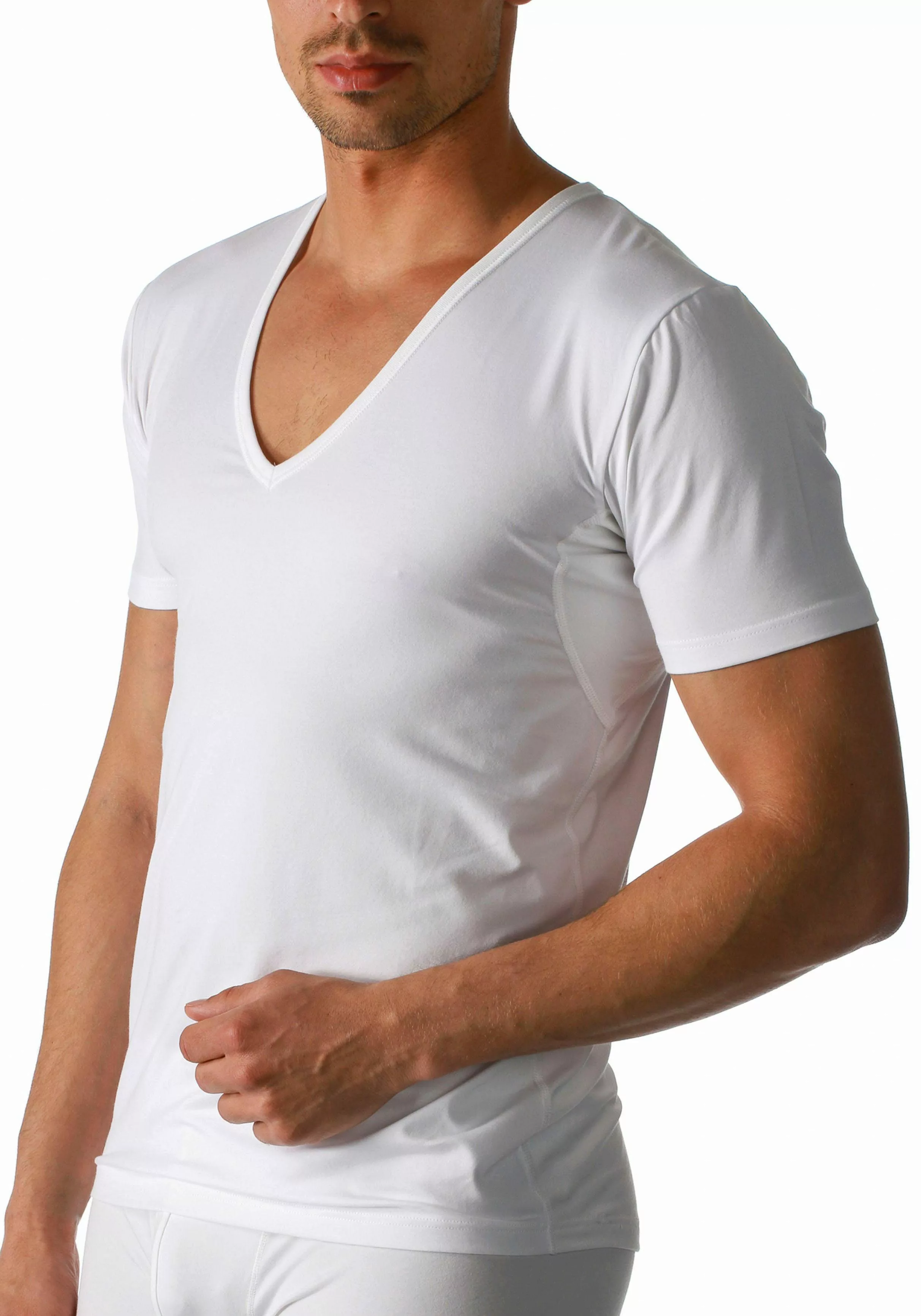 Mey T-Shirt Herren-Unterhemd, 1/2-Arm "Dry Cotton" Single-Jersey Uni günstig online kaufen