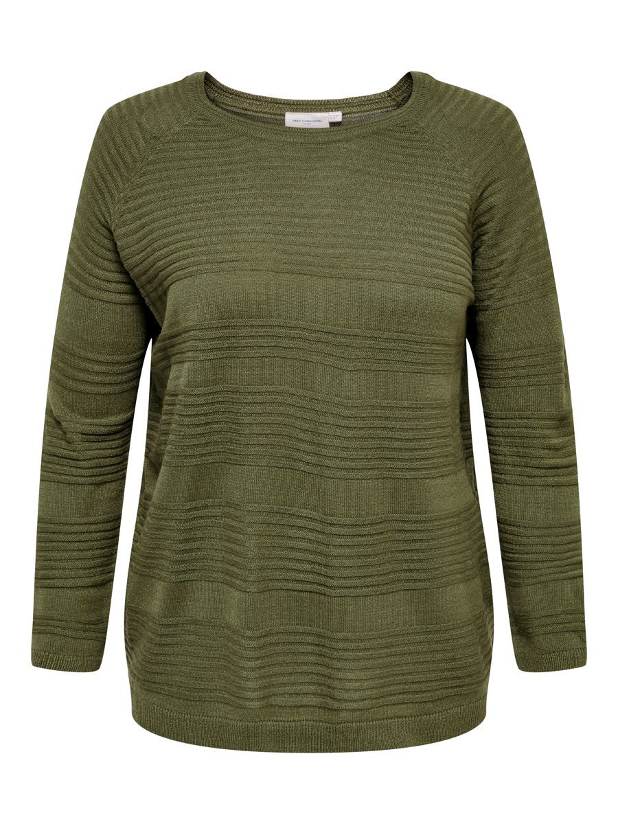 ONLY Strukturiert Pullover Damen Grün günstig online kaufen