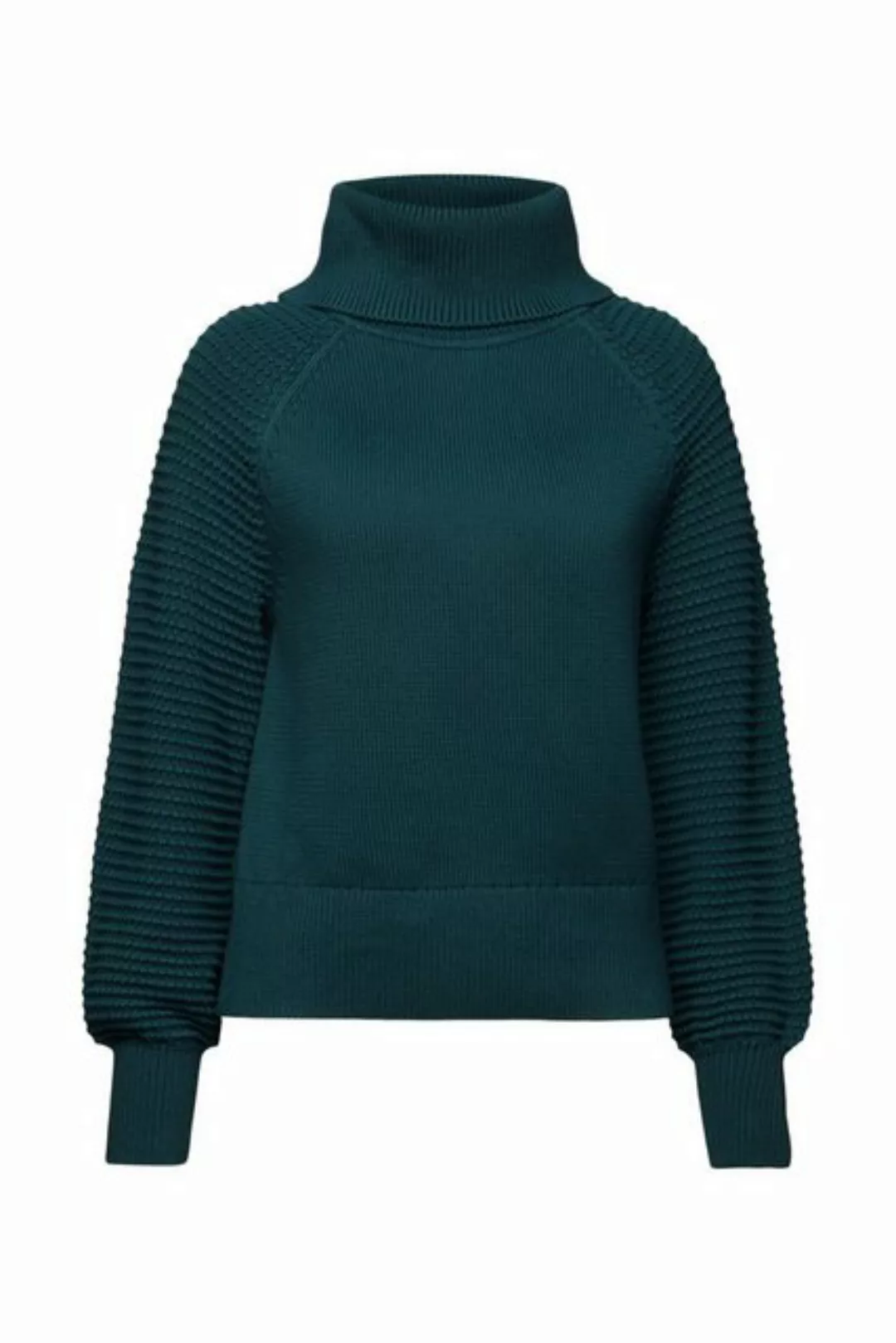 edc by Esprit Rollkragenpullover Baumwollpullover mit Rollkragen günstig online kaufen