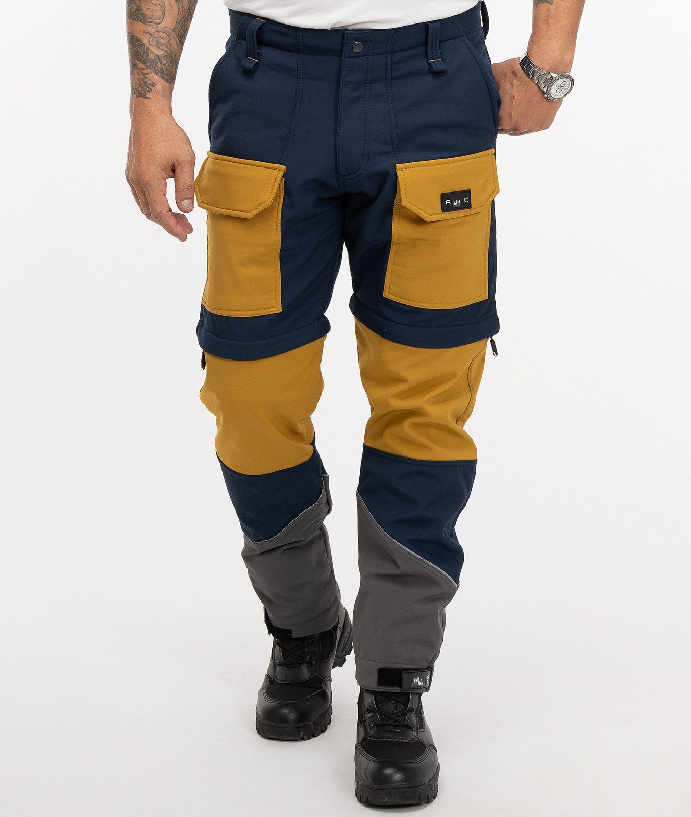 Rock Creek Softshellhose Herren Softshellhose Zipp-Off günstig online kaufen