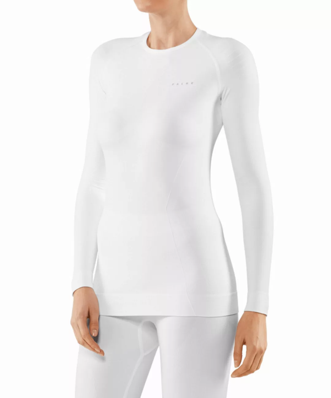 FALKE Damen Langarmshirt Maximum Warm, XL, Weiß, Uni, 33037-286005 günstig online kaufen
