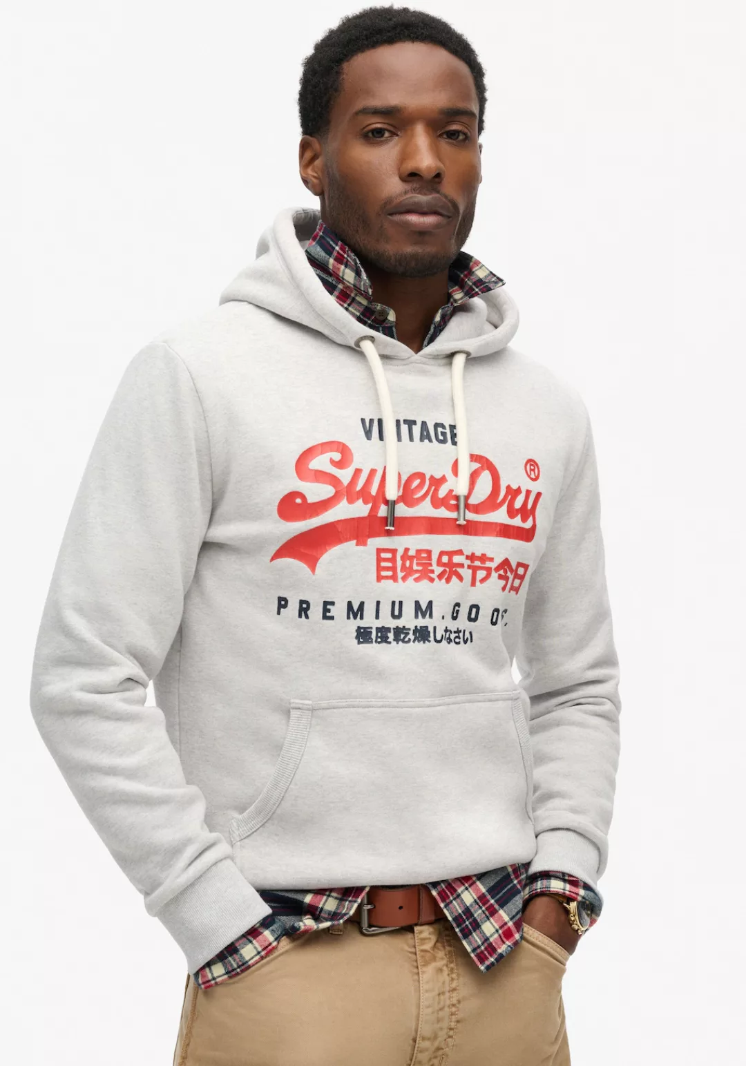 Superdry Kapuzensweatshirt "DUO VINTAGE LOGO HOODIE" günstig online kaufen