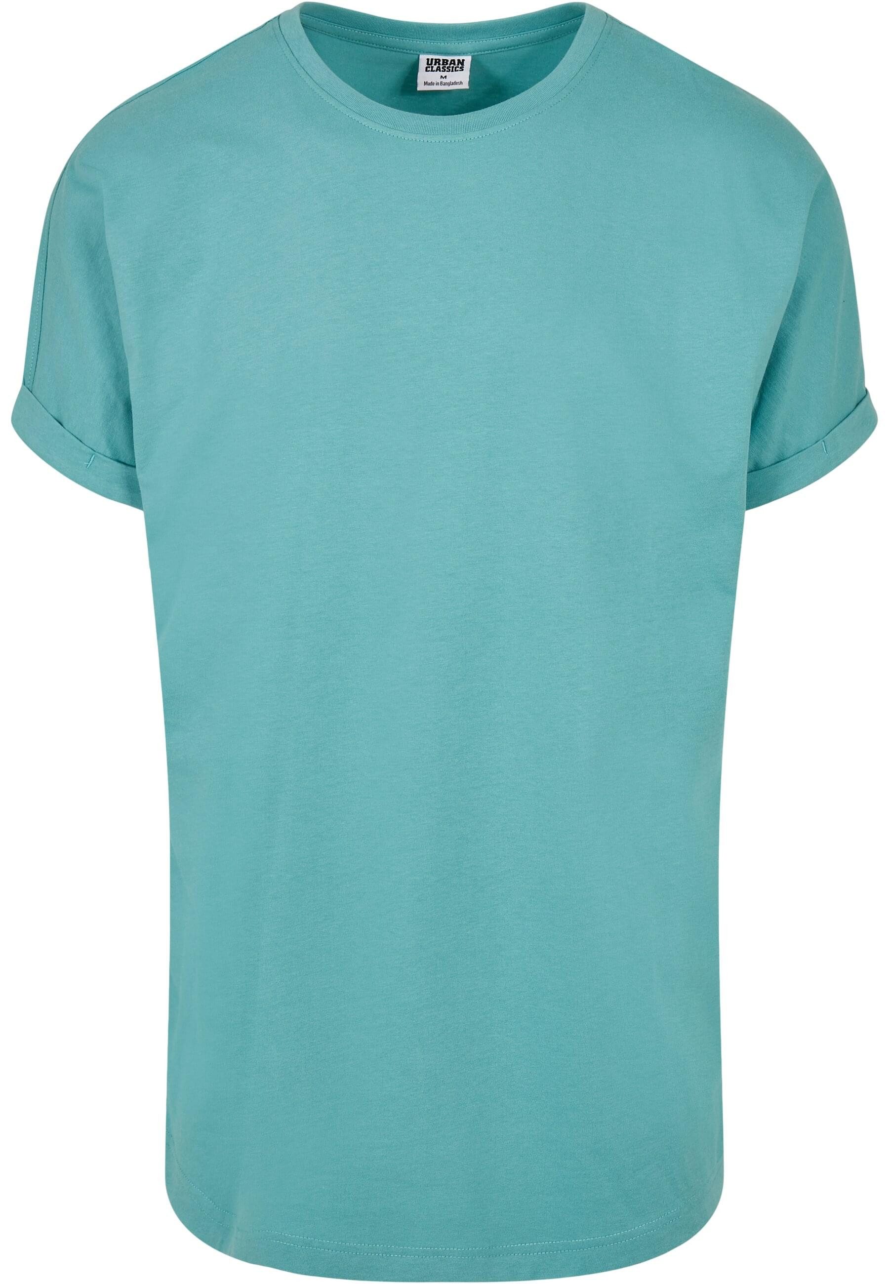 URBAN CLASSICS T-Shirt "Urban Classics Herren Long Shaped Turnup Tee", (1 t günstig online kaufen
