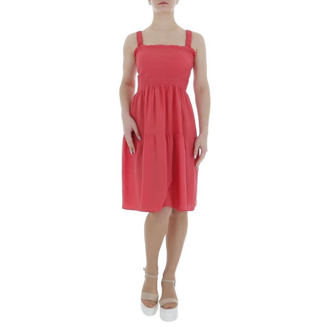 Ital-Design Sommerkleid Damen Freizeit (85941309) Volants Sommerkleid in Co günstig online kaufen