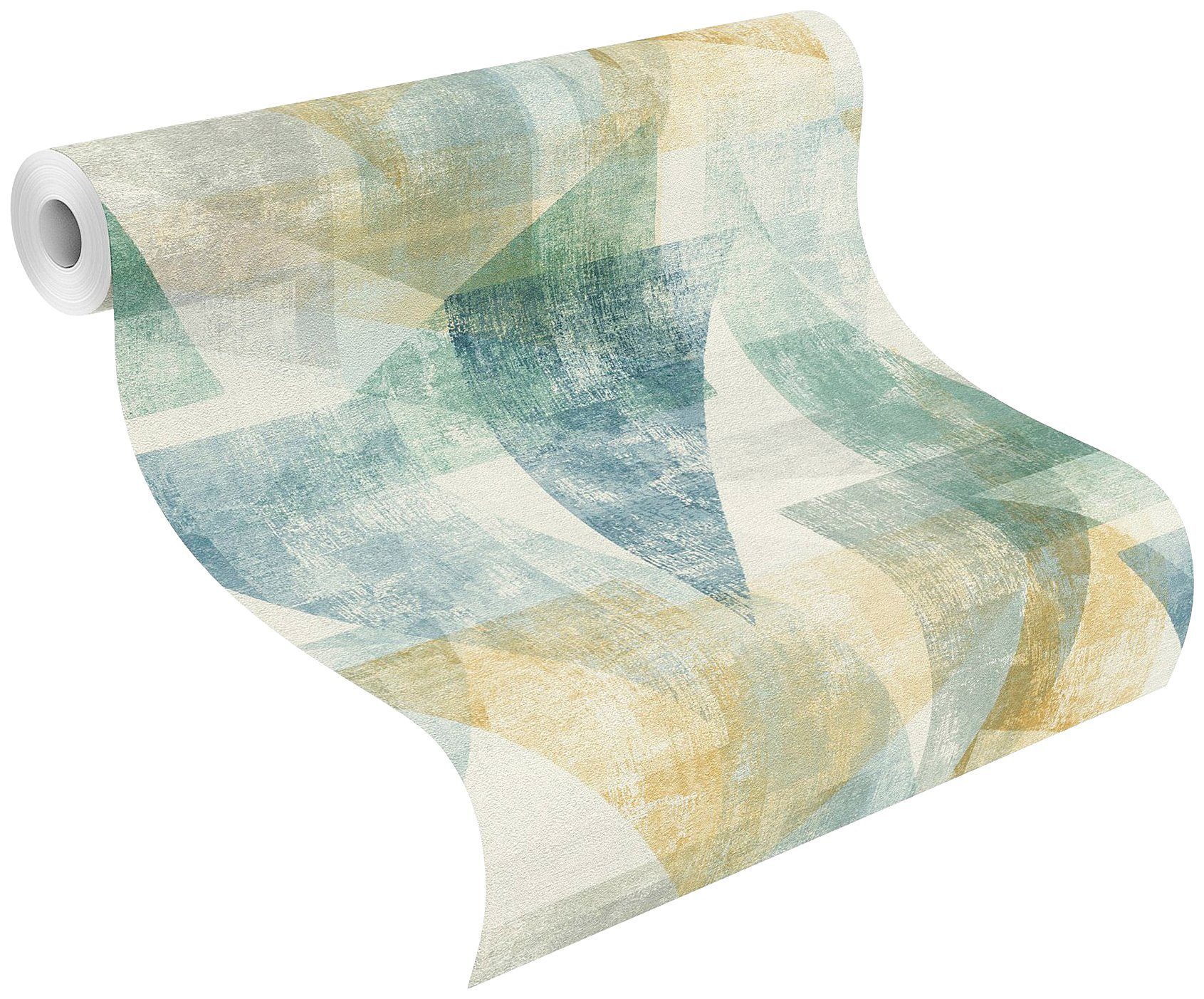 Rasch Vliestapete Linares, gemustert, geometrisch, (1 günstig online kaufen