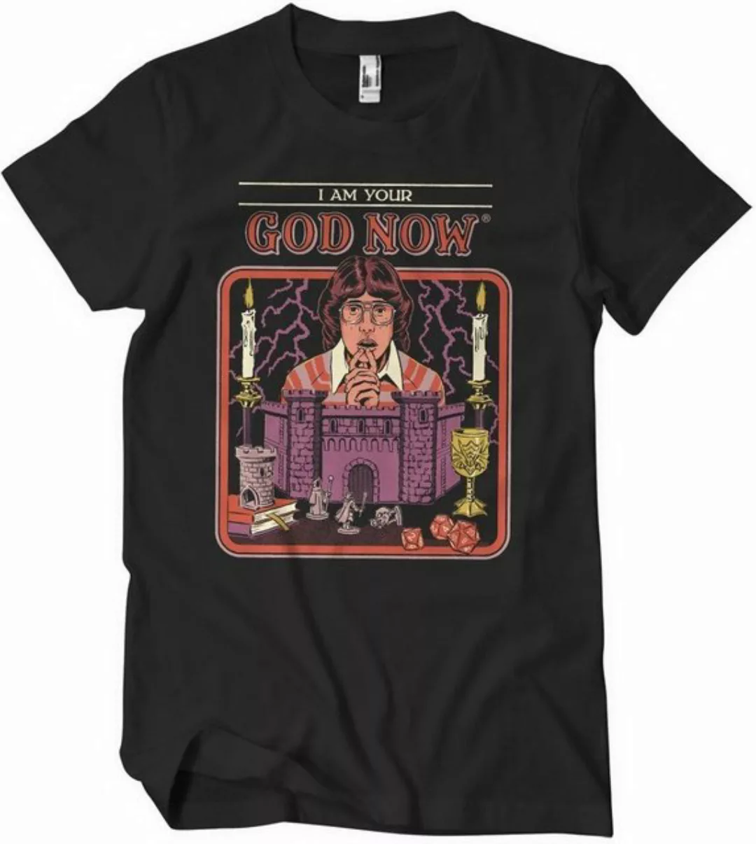 Steven Rhodes T-Shirt I Am Your God Now T-Shirt günstig online kaufen