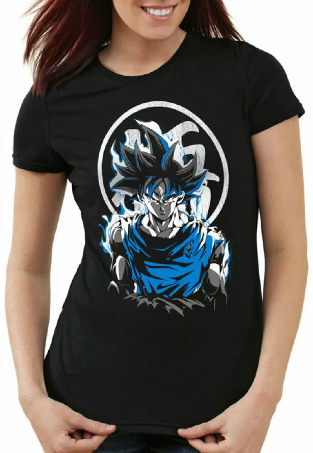 style3 T-Shirt Super Saiyan God Blue vegeta dragon drache evolution db drag günstig online kaufen